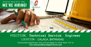 Technical Service Engineer