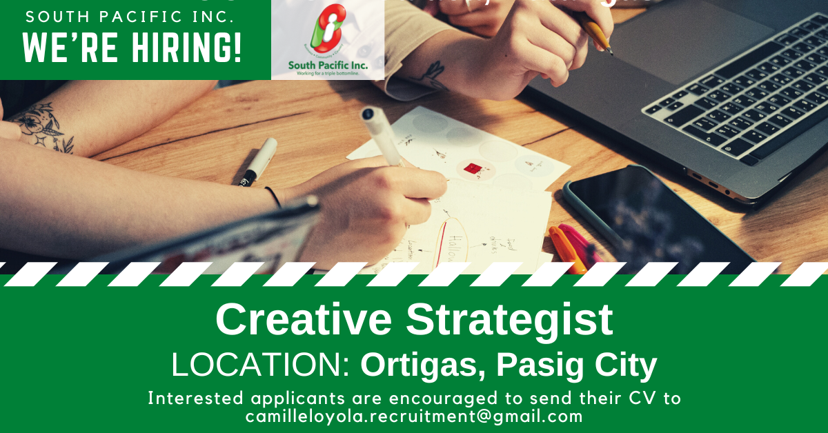Creative Strategist South Pacific Inc.