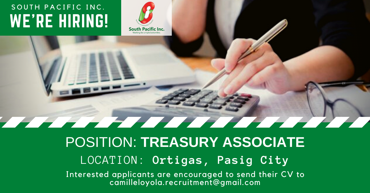 Treasury Associate
