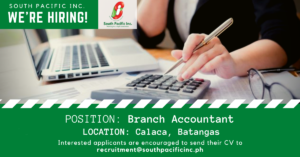 Branch Accountant